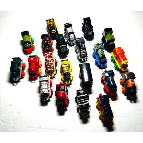 Thomas & Friends Minis Lot of 21 Trains – Mixed Themes – Collectible Bundle - Picture 4 of 4